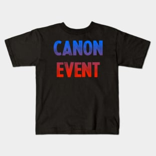 CANON EVENT : ACROSS THE MULTIVERSE DESIGN Kids T-Shirt